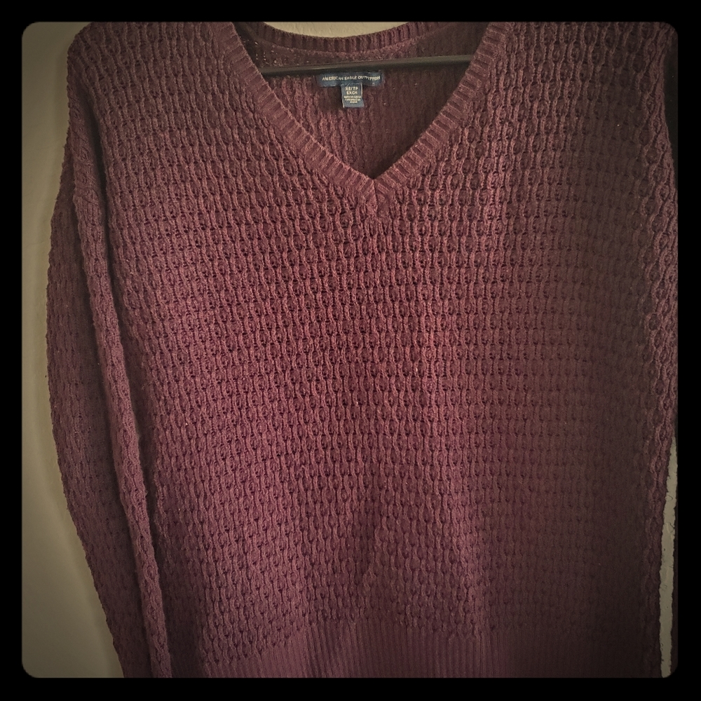American Eagle Knit long Sleeve Sweater
